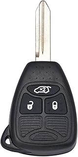 Couvercle de clé télécommande à 3 boutons pour chrysler 300c c300 2003-2007