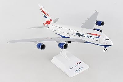 Skymarks skr652 british airways airbus a380 1:200 g-xlea' modèle snap-fit