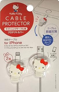 Protecteur de câble sanrio hello kitty 2 pièces accessoires de téléphone portable