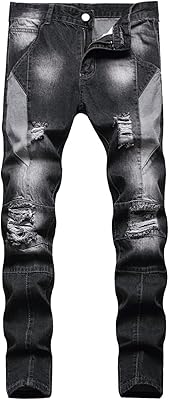 Wesbr jeans pour hommes, jeans d'automne pour hommes, pantalon en denim boutonné