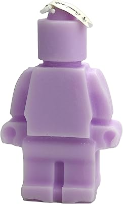 Bougie en forme de robot pour la décoration du bureau à domicile, bougie