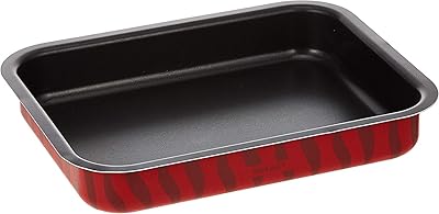 Tefal plateau grill rectangulaire, 31 x 24 cm - rouge, aluminium, j1324782