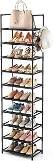 Étagère à chaussures longue rotative 10 niveaux 20 25 paires étagère chaussures étagères
