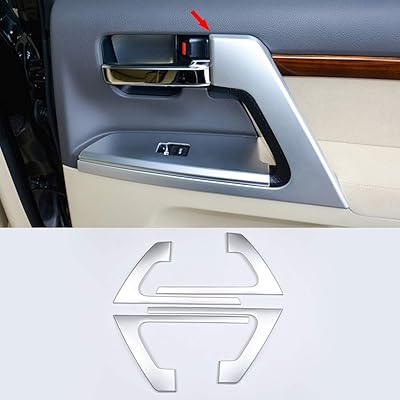 Mvmtvt pour toyota land cruiser 200 fj200 accessoires 2008-2017 housse de poignée intérieure