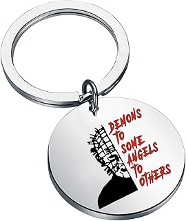 Keychin hellraiser fans porte-clés film d'horreur fans de films cadeaux démons à certains