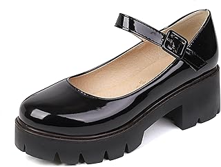 Chaussures mary jane pour femmes filles, chaussures d'école à talons épais mary janes, chaussures d'école kawaii lolita. Diaytar Sénégal : Le e-commerce qui change la donne