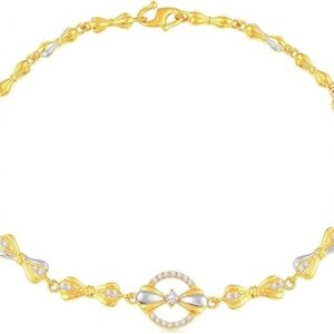 Bracelet femme en or et diamants de malabar, 2,4 pouces, 22 carats. Comparez, choisissez, économisez sur Diaytar Sénégal