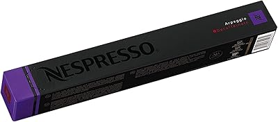 Capsules de café nespresso arpeggio espresso decaffeinato - 10 capsules - 50 grammes