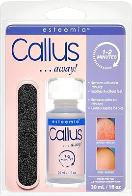 Dissolvant de callosités estemia away, 1 once liquide