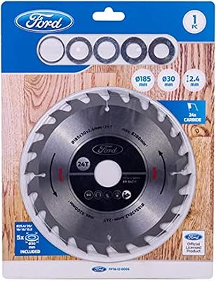Lame de scie circulaire à pointe en carbure ford tools 24t pour la coupe