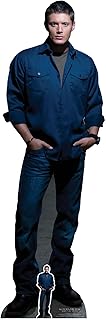 Star cutouts sc1349 découpe grandeur nature dean winchester jensen eccles hauteur surnaturelle 186