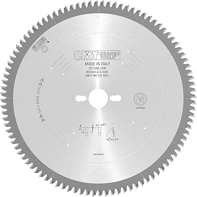 Cmt orange tools 297.096.12m – lame de scie circulaire 300 x 3,2 x