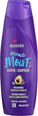Aussie miracle shampooing hydratant 354 ml à l'huile d'avocat et de jojoba