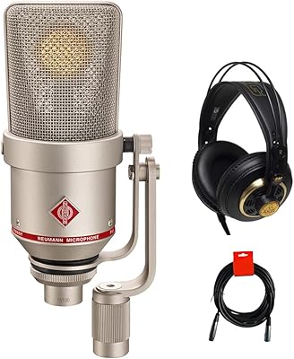 Ensemble de microphones à condensateur multi-motifs à large membrane newman tlm 170r (nickel)