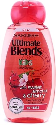 Garnier ultimate blends kids shampooing 2 en 1, cerise et amande, 250 ml