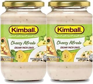 Sauce crémeuse pour pâtes alfredo au fromage kimball 350 g, paquet de 2