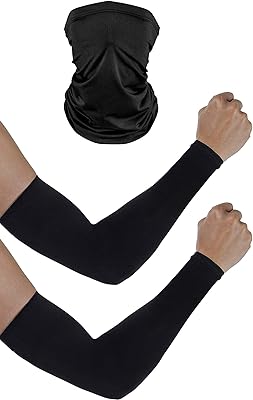 1 ensemble de cagoules de masque facial bandana de protection solaire antidérapante