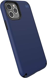 Coque de protection spec products presidio2 pro pour iphone 11 pro, bleu côtier/noir/gris
