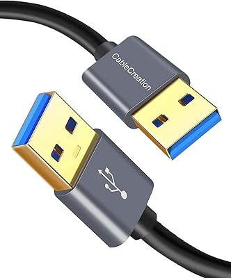 Câble de création usb 3.0, câble usb type a mâle à mâle, compatible