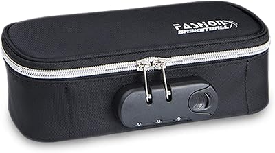 Trousse à crayons avec serrure boîte de grande capacité pouvant stocker