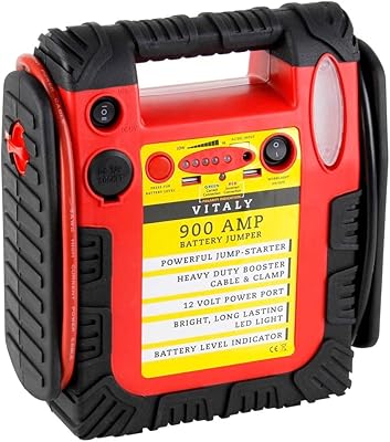 Alimentation puissante 900a vitaly 4-en-1 avec lumière led