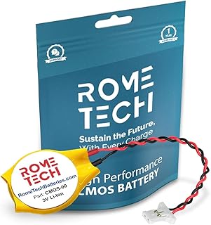 Batterie roma tech bios cmos rtc pour ordinateur de bureau dell