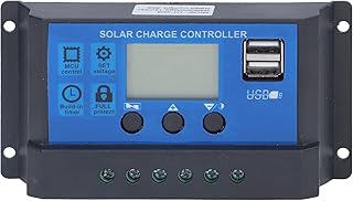 Contrôleur de charge solaire pwm 12-24 v 20 a contrôleur de panneau