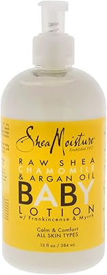 Lotion thérapeutique pour bébé shea moisture avec extrait de camomille, beurre de karité