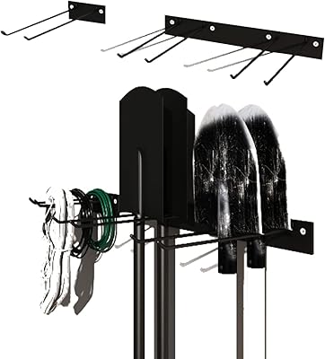 Yidi support mural pour outils de rangement de garage en acier organisateur