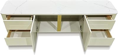 Table tv moderne en bois d'érable, décoration d'intérieur, hauteur réglable 60 x 120