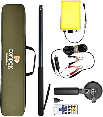 Lampe de camping conpex à 360 degrés avec ventouse pour carrosserie de voiture