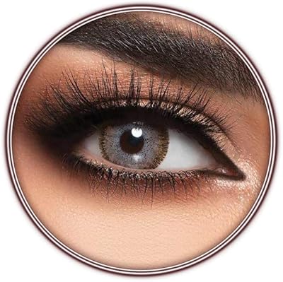 Lentilles de contact originales lensme brown, lentilles de contact cosmétiques unisexes, jetables semestrielles