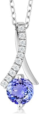 Collier pendentif en argent sterling pour femme