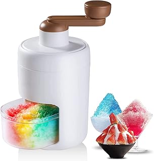 Rasoir à glace, machine à cornets de glace portable avec bac à glaçons