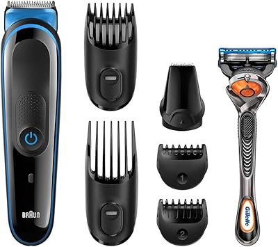 Appareil d'épilation braun 7-en-1 pour le visage et le corps, modèle mgk3045