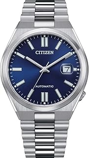 Montre automatique analogique citizen pour homme avec bracelet en acier inoxydable tsuyosa