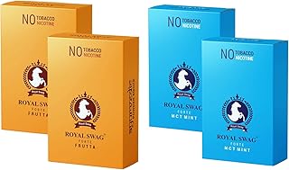 Cigarettes à base de plantes ayurvédiques royal swe, paquet combiné de fumée à