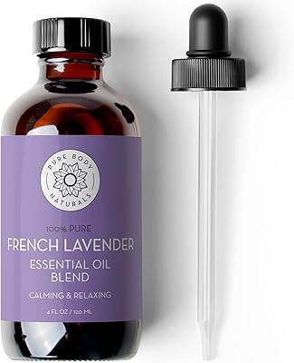 Mélange d'huiles essentielles de lavande française, 4 fl oz - aromathérapie, fabrication
