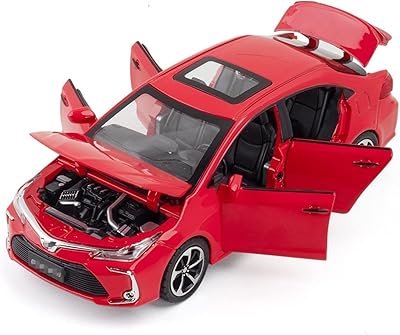 Voiture jouet en métal moulé sous pression à l'échelle 1:32 avec portes qui