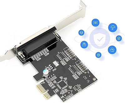 Carte lpt pci express vers port parallèle, carte adaptateur db25 lpt, convertisseur d'imprimante