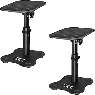 Support de moniteur de studio de type table elektron ms1805b (paire noire)