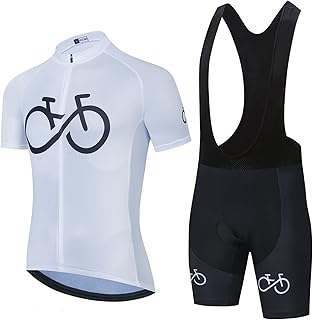 Ensemble de vêtements de cyclisme en plein air pour hommes, manches courtes