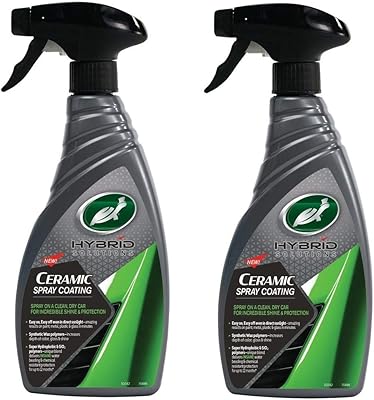 Cire céramique en spray turtle wax pour voitures par hybrid solutions