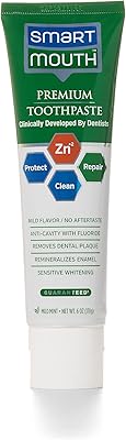 Dentifrice aux ions zinc smartmouth premium, menthe douce, 6 oz