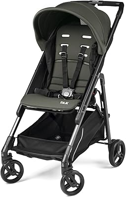 Poussette légère peg perego tech black, noire