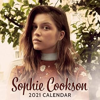 Calendrier 2021 sophie cookson : de l'actrice anglaise 85x 85 carré