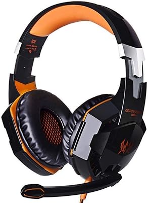 Casque de jeu stéréo hg g2000 avec fil de 22 mètres avec réduction