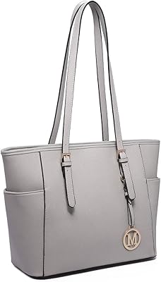 Sac à main femme miss lulu simili cuir léger grande capacité peut contenir