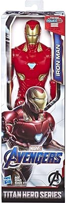 Figurine marvel avengers endgame titan hero iron man de 12 pouces avec port
