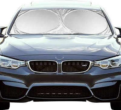 Pare-soleil pour pare-brise de voiture - showtop bloque les rayons uv, pare-soleil